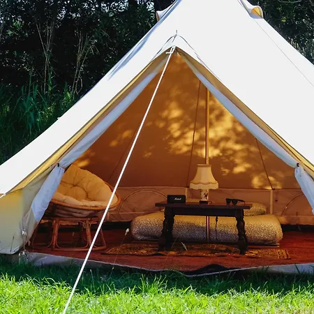 Tente Double - Hegoa Surf Camp Pays Basque Lüks kamp alanı *
