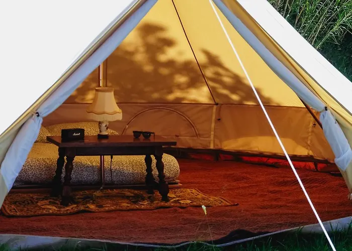 Luxe tent Tente Double - Hegoa Surf Camp Pays Basque *