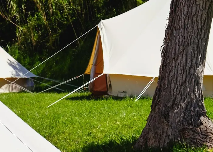 Tente Double - Hegoa Surf Camp Pays Basque Luxe tent Saint-Jean-de-Luz